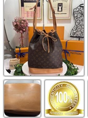 COUTURE LOUIS VUITTON NOE BAG!